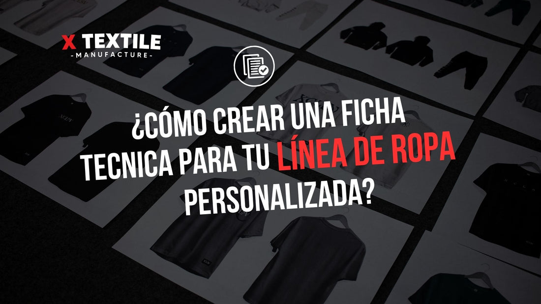 ¿COMO CREAR UNA FICHA TÉCNICA PARA TU MARCA DE ROPA PERSONALIZADA?