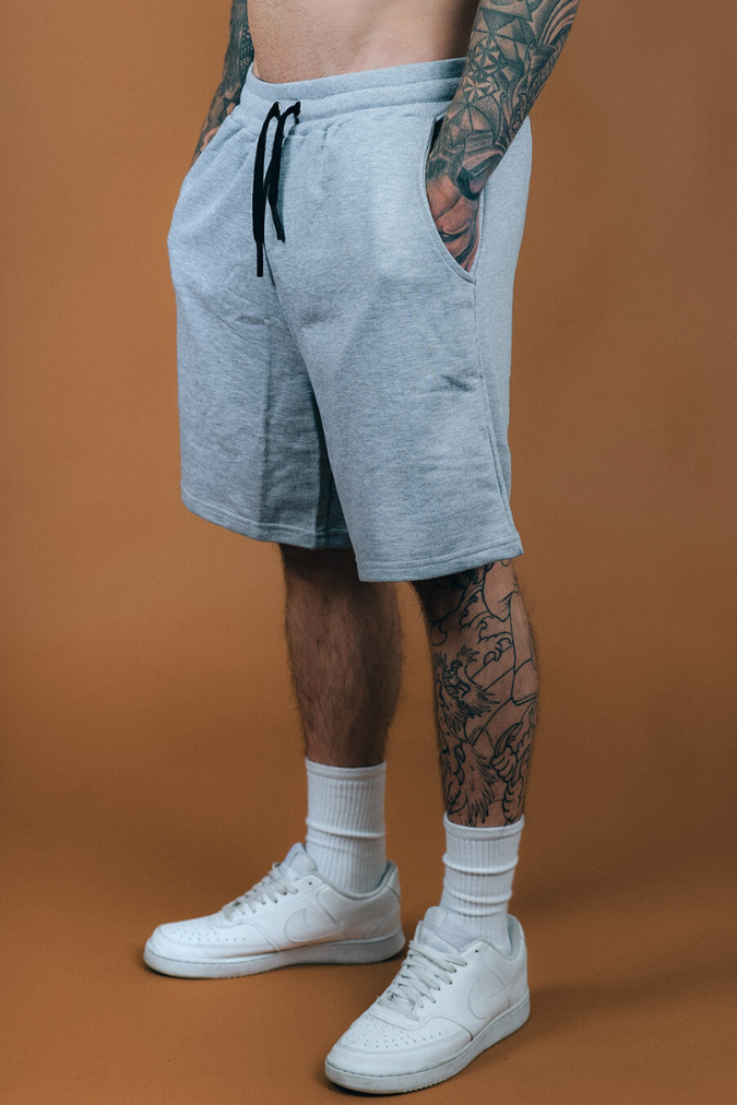 French Terry Short Gris