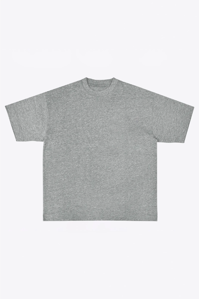 T-Shirts Oversize Gray