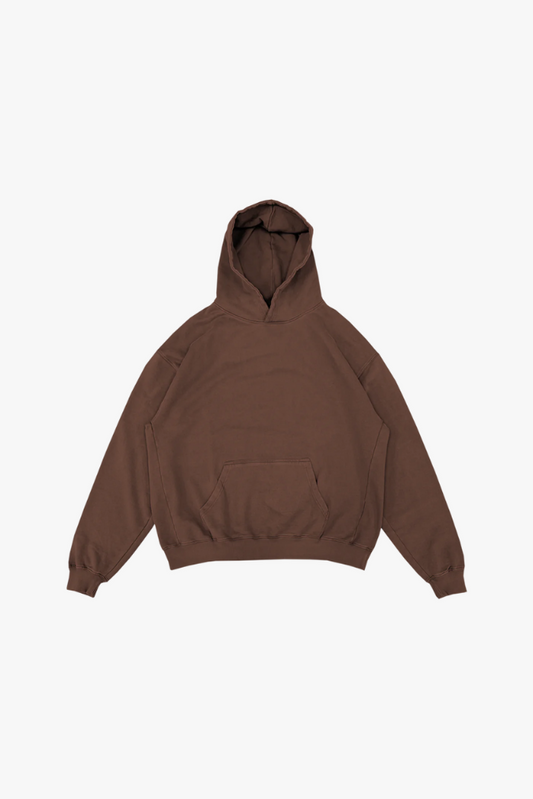 Oversized Hoodie Brown